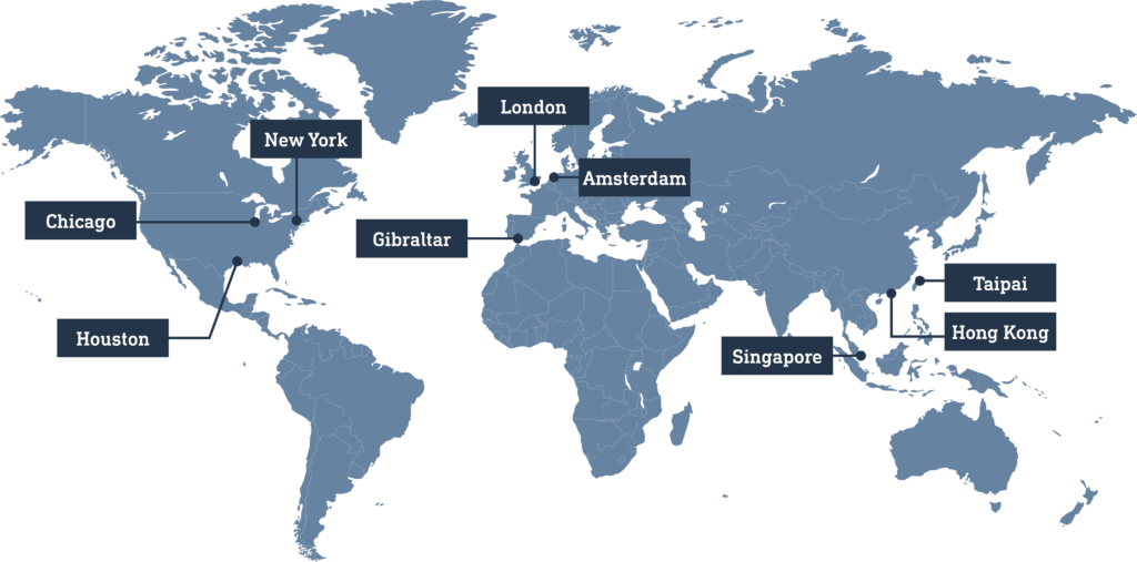 ADMIS Locations Map